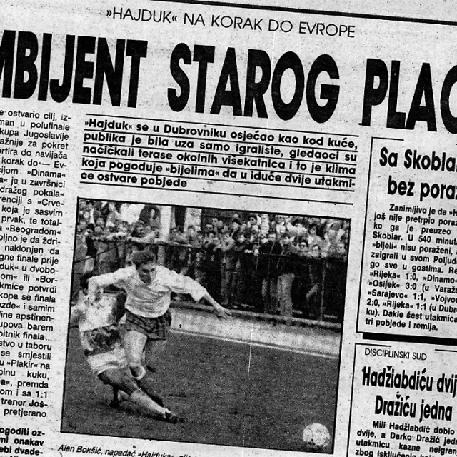 &lt;p&gt;Hajduk se u Dubrovniku osjećao kao kod kuće&lt;/p&gt;