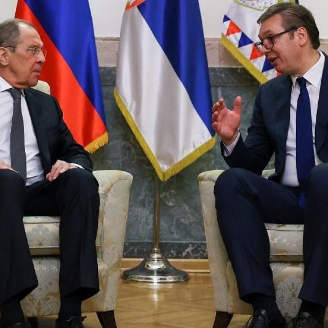 &lt;p&gt;Sergej Lavrov i Aleksandar Vučić/Arhivska fotografija&lt;/p&gt;