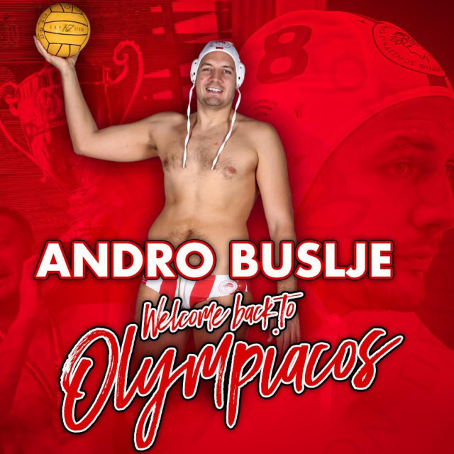 &lt;p&gt;Andro Bušlje se u ljeto 2021. godine vratio u Olympiacos nakon sezone u PRO Reccu i sezone u zagrebačkoj Mladosti&lt;/p&gt;