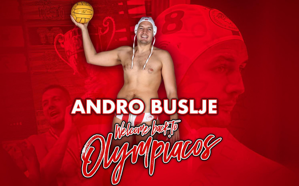 &lt;p&gt;Andro Bušlje se u ljeto 2021. godine vratio u Olympiacos nakon sezone u PRO Reccu i sezone u zagrebačkoj Mladosti&lt;/p&gt;