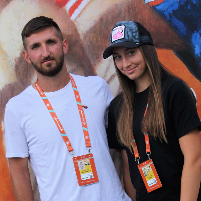 &lt;p&gt;Trener Damjan Peterlin i Lucija Ćirić Bagarić u Roland Garrosu 2022. godine&lt;/p&gt;