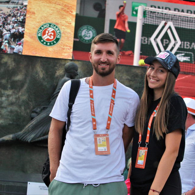 &lt;p&gt;Trener Damjan Peterlin i Lucija Ćirić Bagarić u Roland Garrosu 2022. godine&lt;/p&gt;