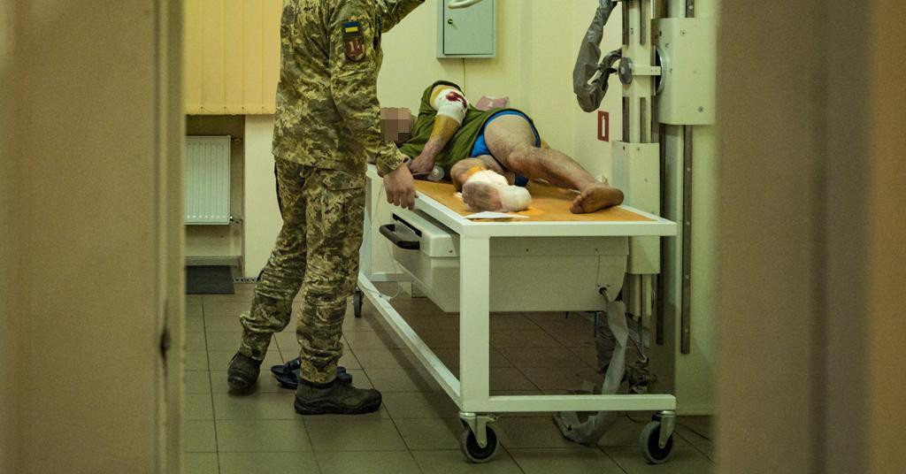 &lt;p&gt;Ranjeni ukrajinski vojnik, ilustracija&lt;/p&gt;
