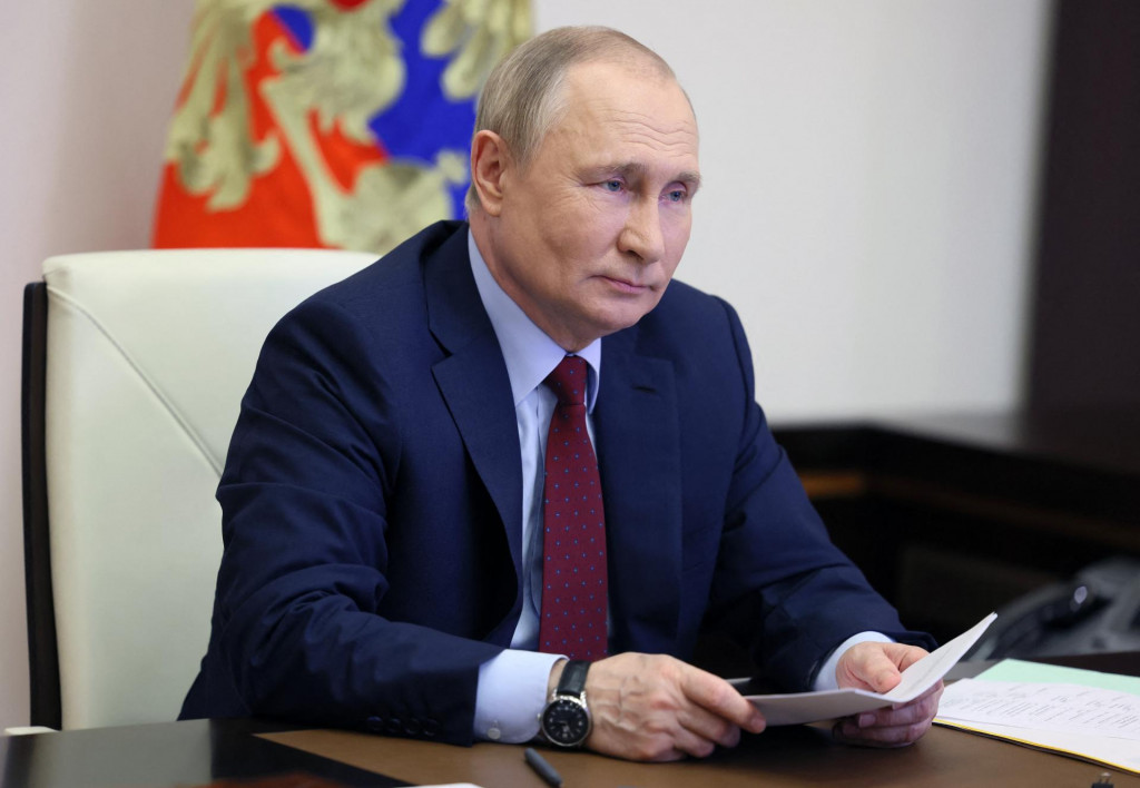 &lt;p&gt;Russian President Vladimir Putin attends a meeting with families awarded Orders of Parental Glory via a video link at the Novo-Ogaryovo state residence, outside Moscow, on June 1, 2022, the International Children&amp;#39;s Day. (Photo by Mikhail METZEL/SPUTNIK/AFP)&lt;/p&gt;