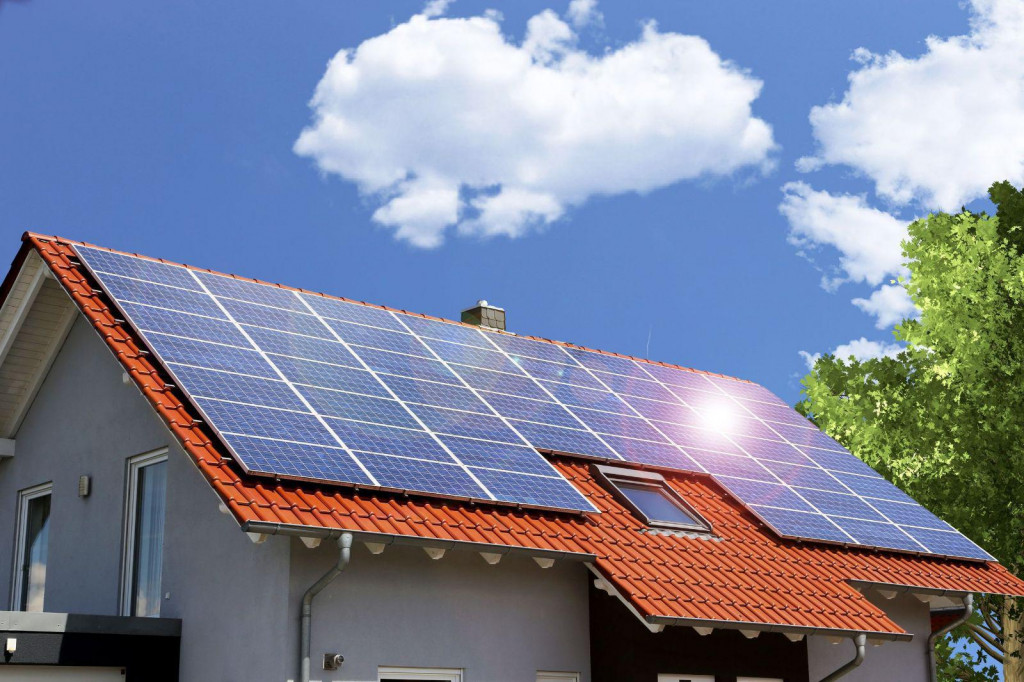 &lt;p&gt;solarni paneli na kućama = veća ušteda energije&lt;/p&gt;