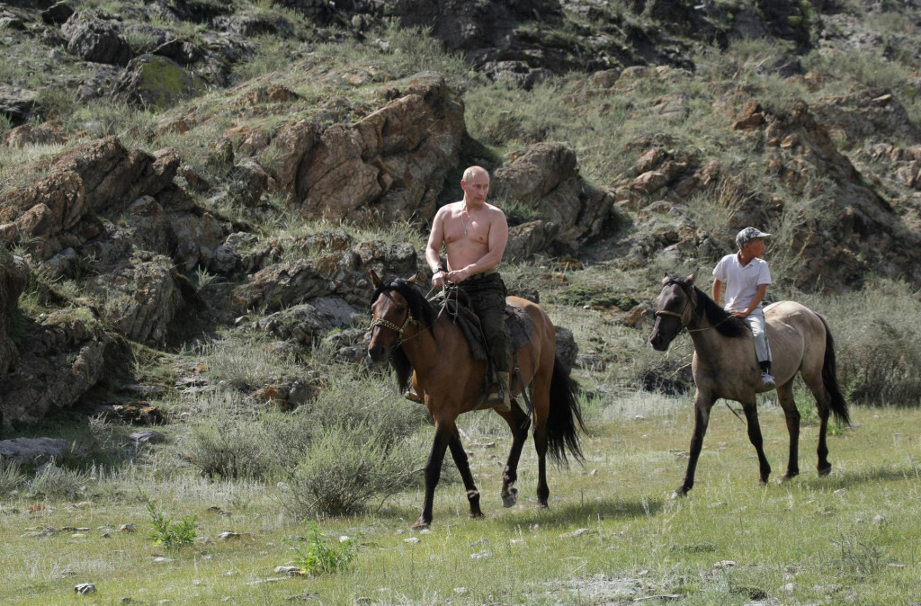 &lt;p&gt;Opjevani prizor snimljen u kolovozu 2009., za Putinova odmora u južnom Sibiru&lt;/p&gt;