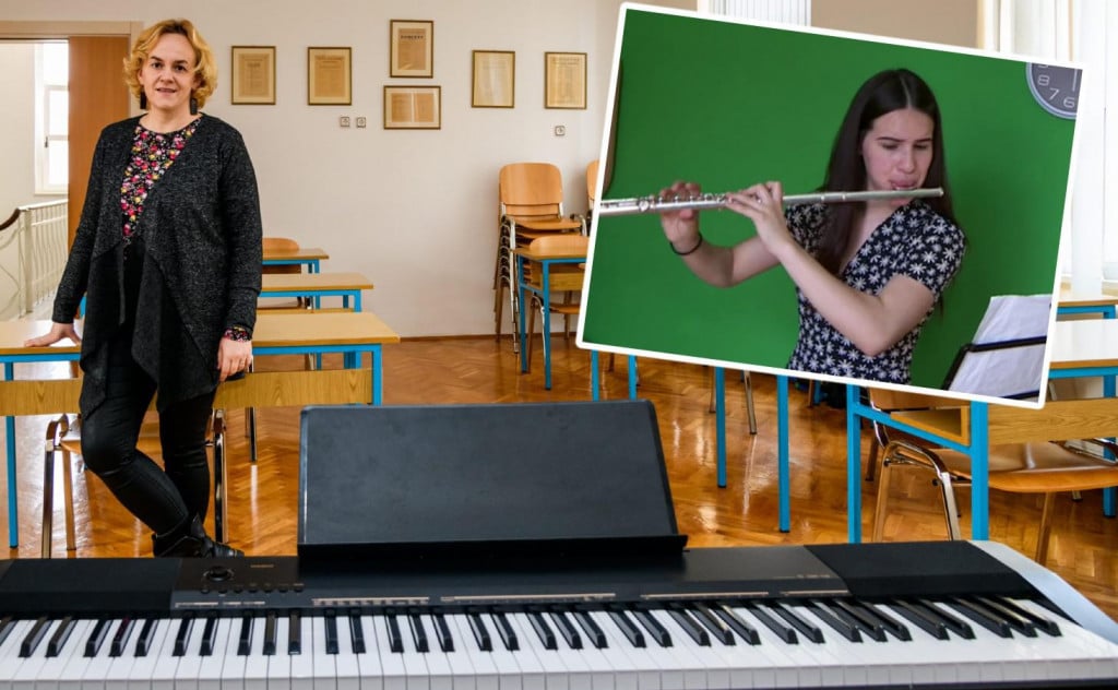 &lt;p&gt;Ruža Raguž Cukrov, ravnateljica glazbene škole Ivana Lukačića, i Katarin Žaja, državna prvakinja u sviranju flaute&lt;/p&gt;