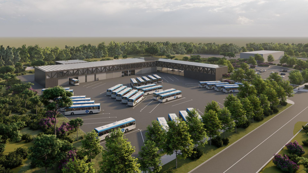 &lt;p&gt;Evo kako će izgledati logistički centar za autobuse šibenskog gradskog prijevoza na Podima&lt;/p&gt;