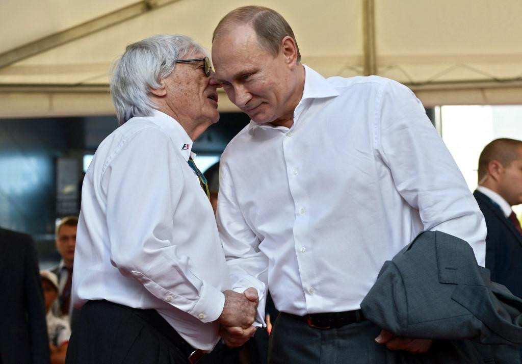 &lt;p&gt;Stari prijatelji - Ecclestone i Putin&lt;/p&gt;
