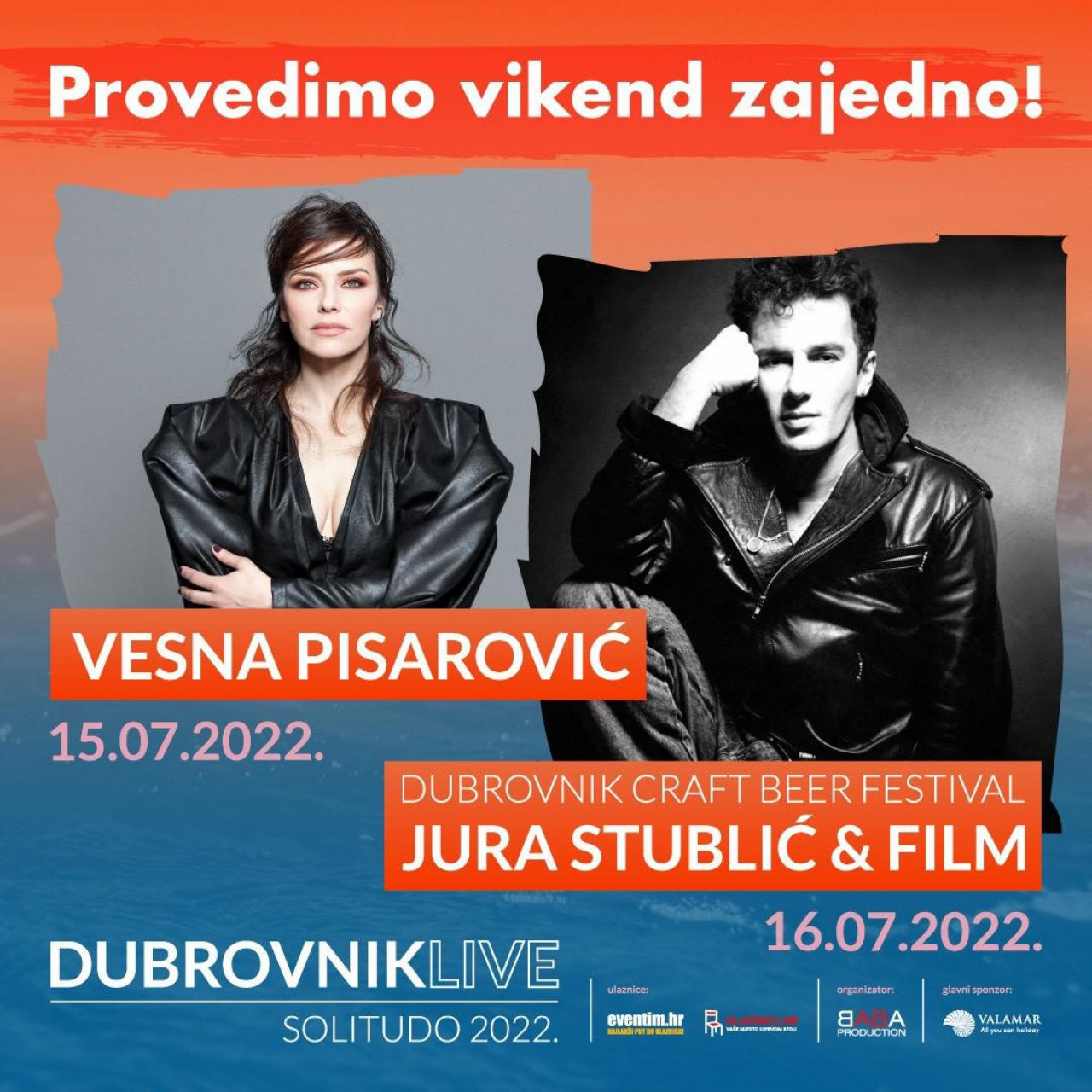 Dubrovački - Vodimo vas na koncert Vesne Pisarović i Jure Stublića