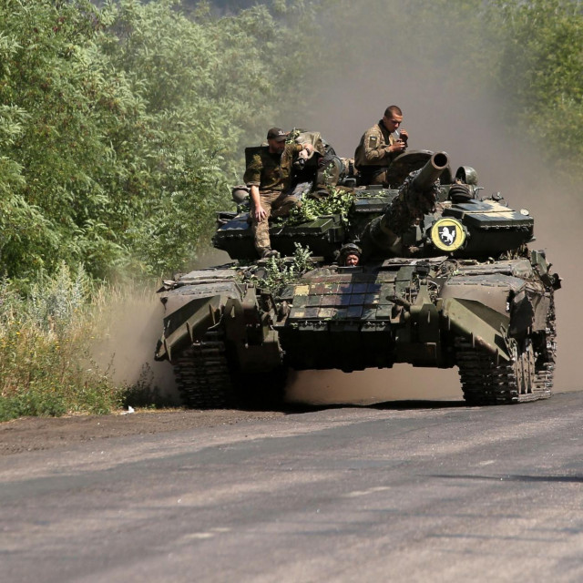&lt;p&gt;Ukrajinski vojnici u Donjecku&lt;/p&gt;