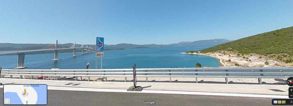 &lt;p&gt;Pelješki most na Google Street Viewu&lt;/p&gt;