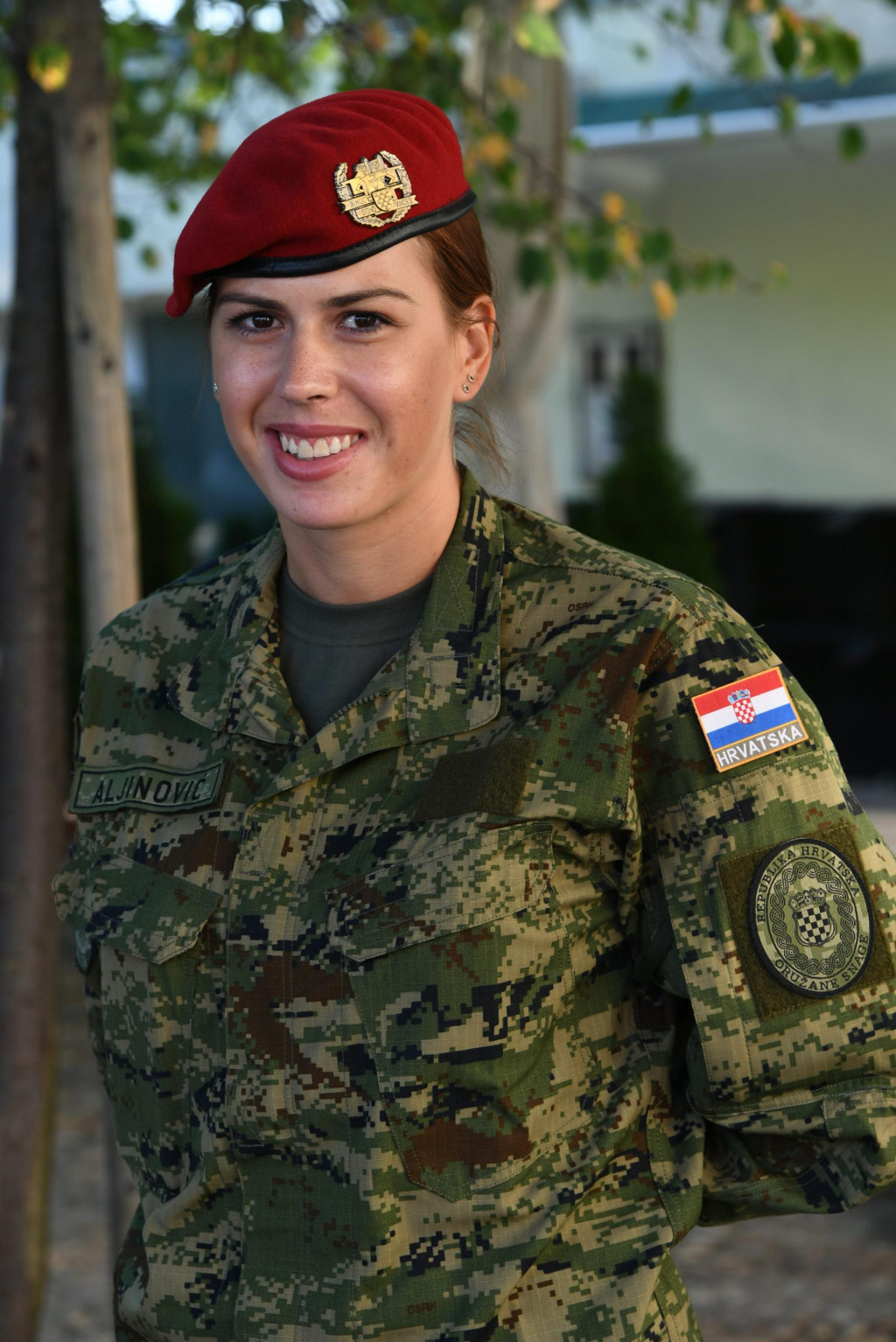 &lt;p&gt;Ivana Aljinovic, pripadnica 4. gardijske brigade.&lt;br /&gt;
 &lt;/p&gt;