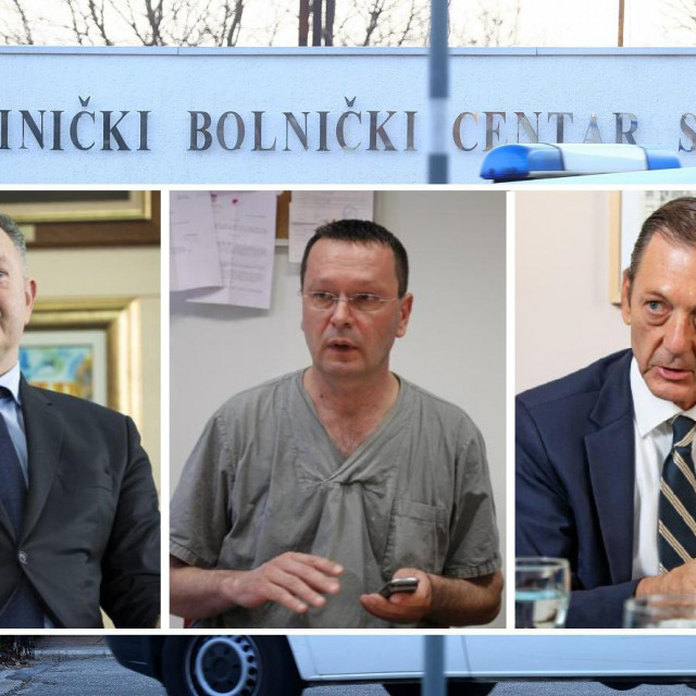 &lt;p&gt;Dr. Šimun Anđelinović, dr. Antonio Alujević i šef bolnice - dr. Julije Meštrović&lt;/p&gt;