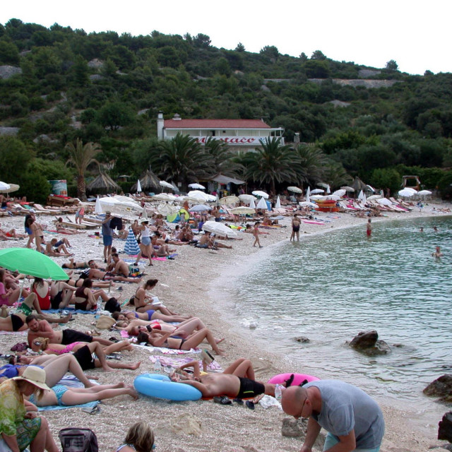 &lt;p&gt;Plaža u Hrvatskoj&lt;/p&gt;