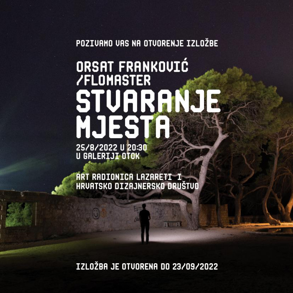 &lt;p&gt;Orsat Franković u četvrtak otvara izložbu ”Stvaranje mjesta”&lt;/p&gt;