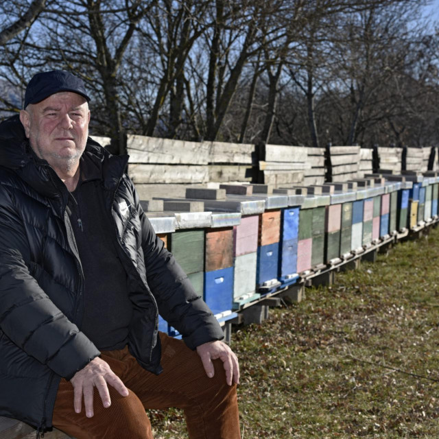 &lt;p&gt;Pčelar Mate Maloča sa pčelama u Kijevu&lt;/p&gt;
