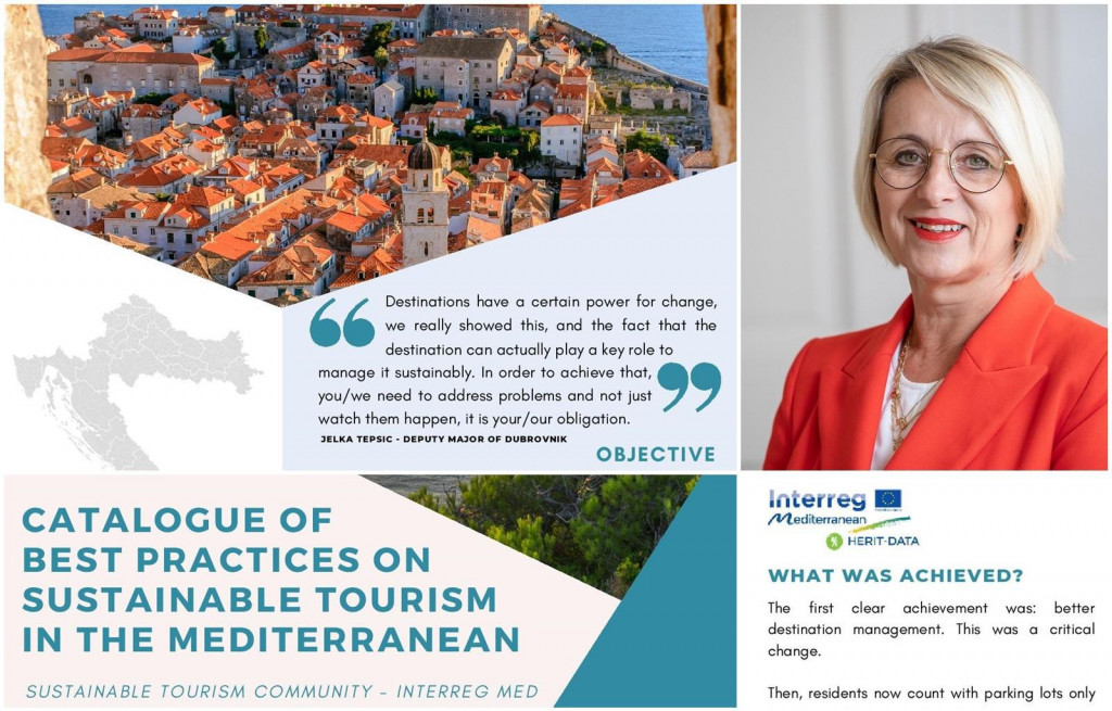 &lt;p&gt;Među osam primjera najboljih praksi održivog turizma u mediteranskim destinacijama uvršten je i Dubrovnik&lt;/p&gt;