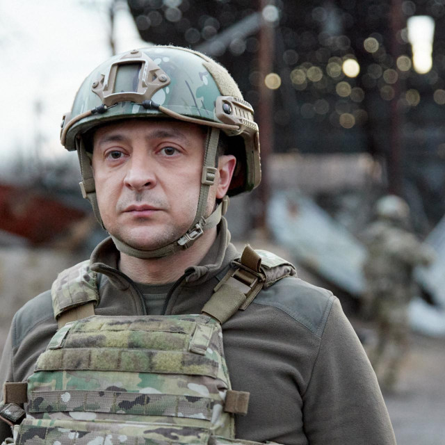 <p>&nbsp;Volodimir Zelenski</p>