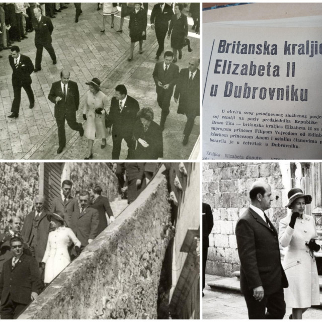 &lt;p&gt;Kraljica Elizabeta II u posjetu Dubrovniku 1972.&lt;/p&gt;