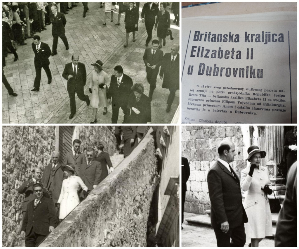 &lt;p&gt;Kraljica Elizabeta II u posjetu Dubrovniku 1972.&lt;/p&gt;