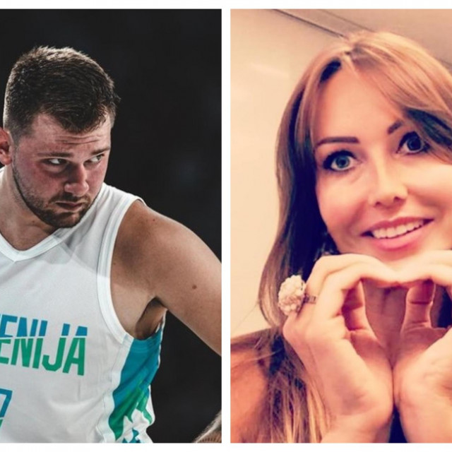 &lt;p&gt;Luka Dončić i Mirjam Poterbin&lt;/p&gt;