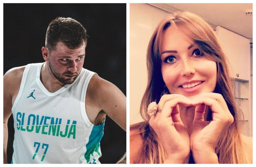 &lt;p&gt;Luka Dončić i Mirjam Poterbin&lt;/p&gt;