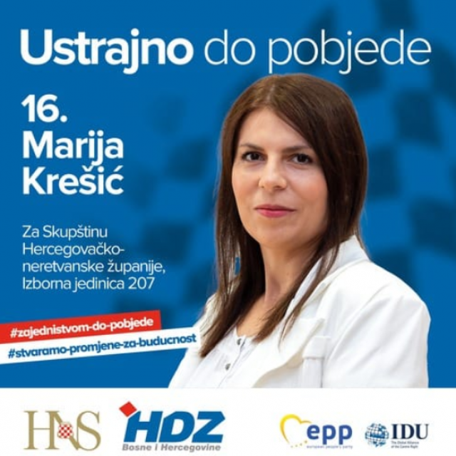 &lt;p&gt;Izborni plakat Marije Krešić&lt;/p&gt;