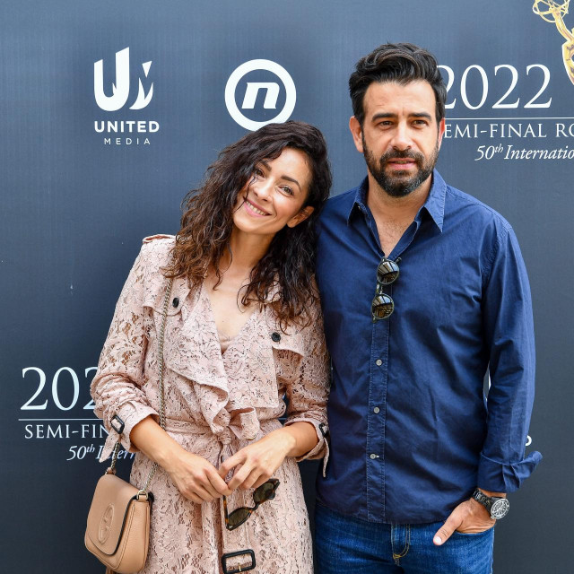 &lt;p&gt;Dubrovnik, 140922.&lt;br&gt;
Emmy press event u hotelu Palace.&lt;br&gt;
Na fotografiji: Zrinka Cvitesic i Janko Popovic Volaric.&lt;br&gt;