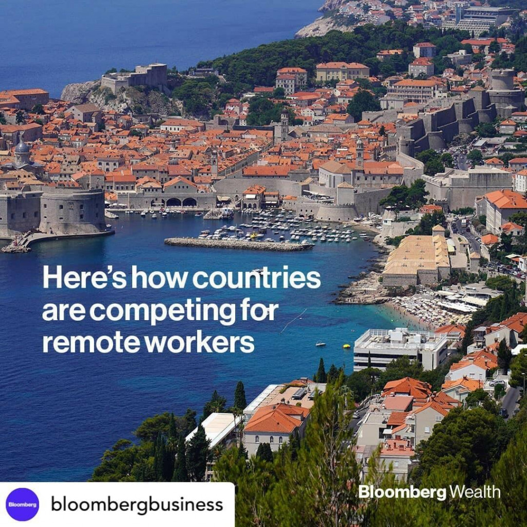&lt;p&gt;Dubrovnik u članku Bloomberga o svjetskim državama koje se ističu na tržištu digitalnim nomada&lt;/p&gt;