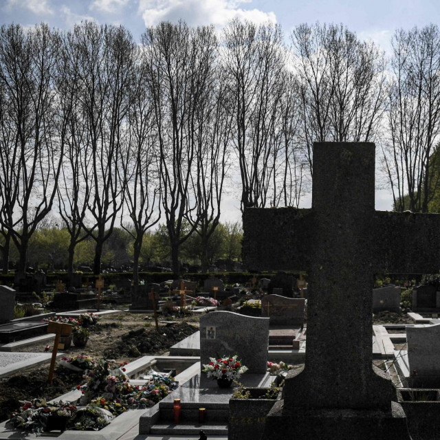 &lt;p&gt;This picture taken on April 15, 2021 shows Pantin‘s graveyard near Paris. - In the 14 intramural and six extramural cemeteries of the French capital, the number of burials has fallen to an average of 250 per week. Far from the 466 recorded at the peak of 2020 but still higher than the usual 150 before the crisis. (Photo by ALAIN JOCARD/AFP)&lt;/p&gt;