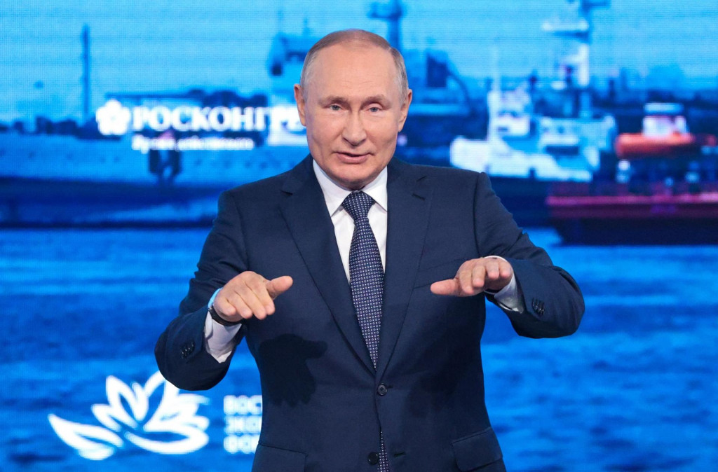 &lt;p&gt;Putin na nedavnom ekonomskom forumu u Vladivostoku&lt;/p&gt;