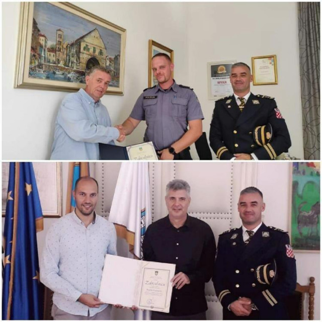 &lt;p&gt;Na Hvaru su nagrađeni policajci Dominik Putnik i Matko Franković&lt;/p&gt;