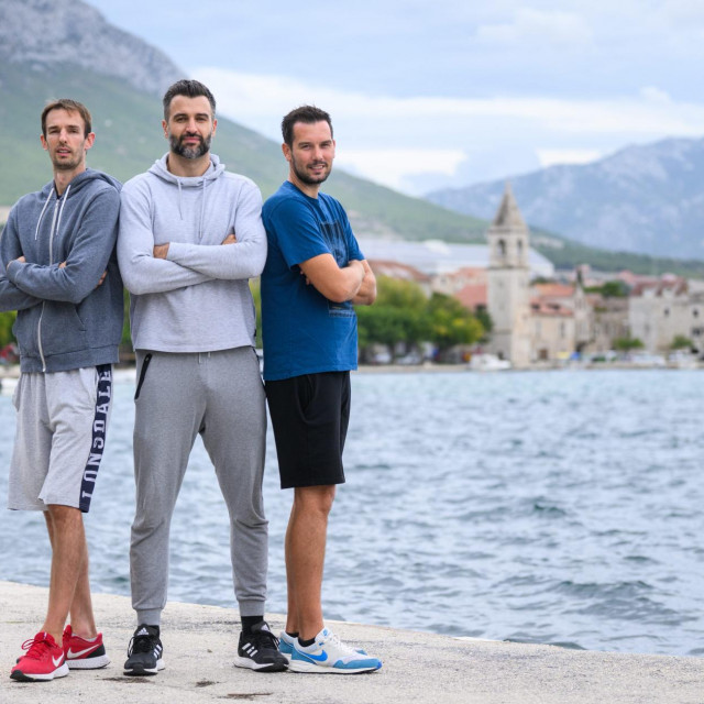 &lt;p&gt;Mateo Kedzo, Ante Delaš i trener Damir Rančić&lt;/p&gt;