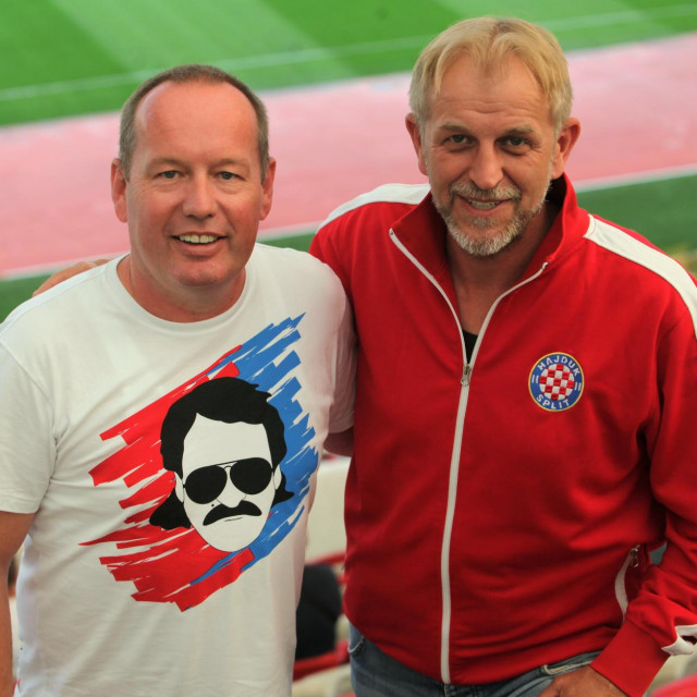 &lt;p&gt;Ivica Kaleb i Mario Galov na tribinama Poljuda uoči utakmice Hajduk - Dinamo&lt;/p&gt;