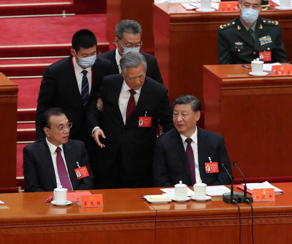 &lt;p&gt;Li Keqiang, Hu Jintao i Xi Jinping&lt;/p&gt;