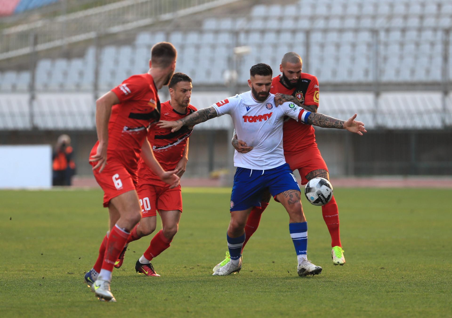 Slobodna Dalmacija - Livaja dovoljan da se slomi otpor Gorice: Hajduk  slavio u zaostalom prvenstvenom dvoboju i približio se Dinamu