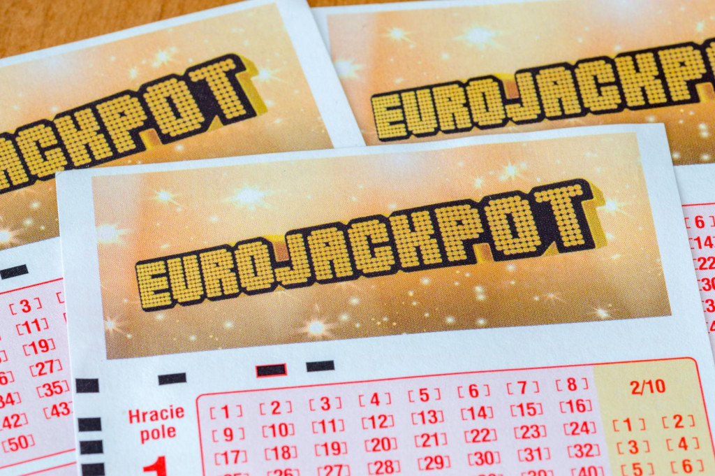 &lt;p&gt;Deblin, Poland - June 14, 2021Logo of Euro JackPot on lottery ticket.&lt;/p&gt;