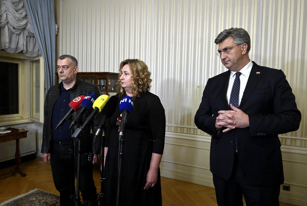&lt;p&gt;Premijer Plenković sa predstavnicima sindikata &lt;/p&gt;