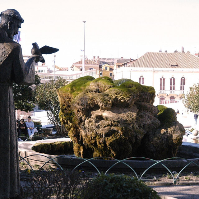 &lt;p&gt;Kip svetoga Franje Asiškoga u Perivoju fra Luje Maruna značajno je djelo Ale Guberine&lt;/p&gt;