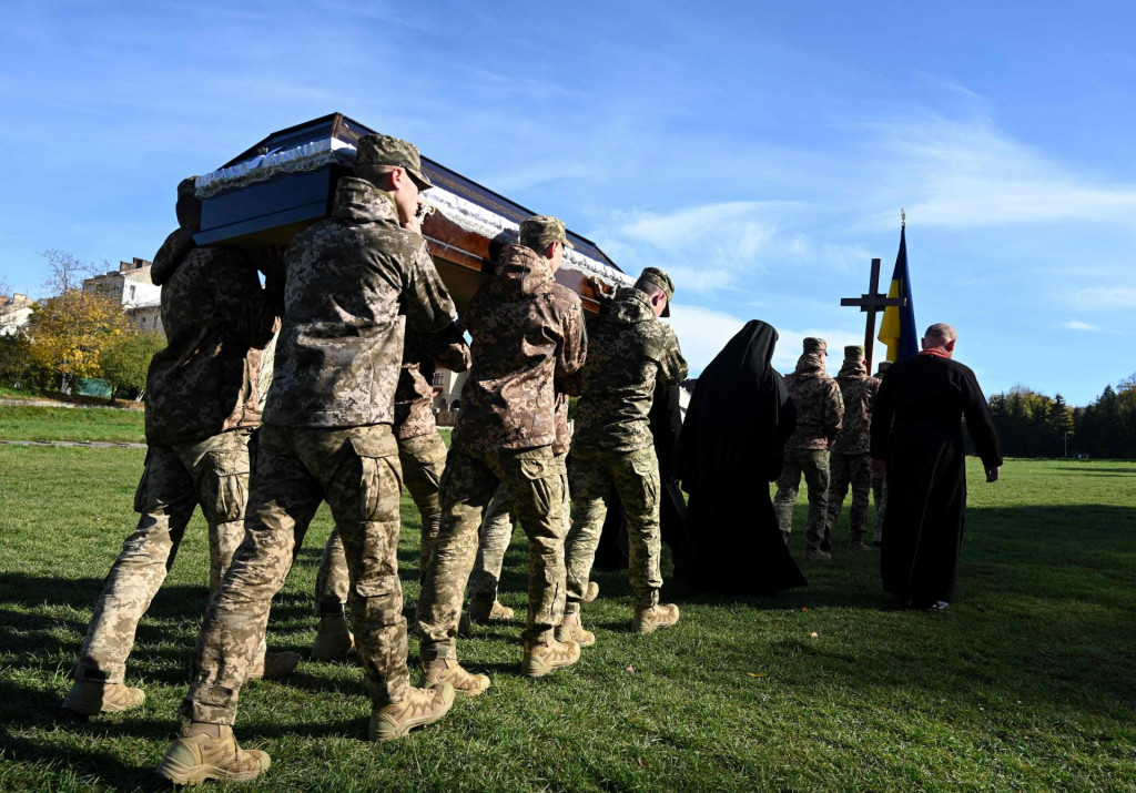 &lt;p&gt;Pogreb stradalog ukrajinskog vojnika &lt;/p&gt;