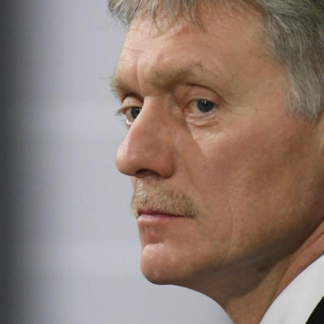 &lt;p&gt;6728588 23.12.2021 Kremlin spokesman Dmitry Peskov attends an annual end-of-year news conference of Russian President Vladimir Putin at the Manezh Central Exhibition Hall, in Moscow, Russia. Ramil Sitdikov/Sputnik (Photo by Ramil Sitdikov/Sputnik/Sputnik via AFP)&lt;/p&gt;