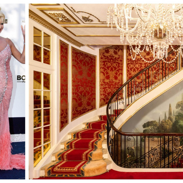 &lt;p&gt;Ivana Trump i stubište njezine luksuzne rezidencije na Manhattanu&lt;/p&gt;