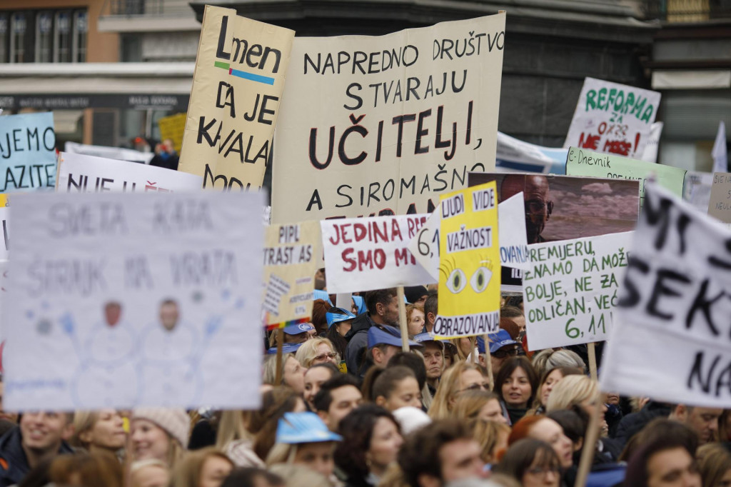 &lt;p&gt;Osim što ne pate od stresa, hrvatski učitelji su i vrlo glasni u borbi za svoja prava&lt;br&gt;
 &lt;/p&gt;