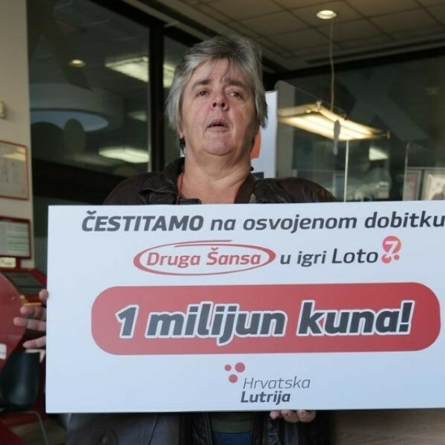&lt;p&gt;Vesna Lukač iz Primoštena osvojila je milijun kuna&lt;/p&gt;