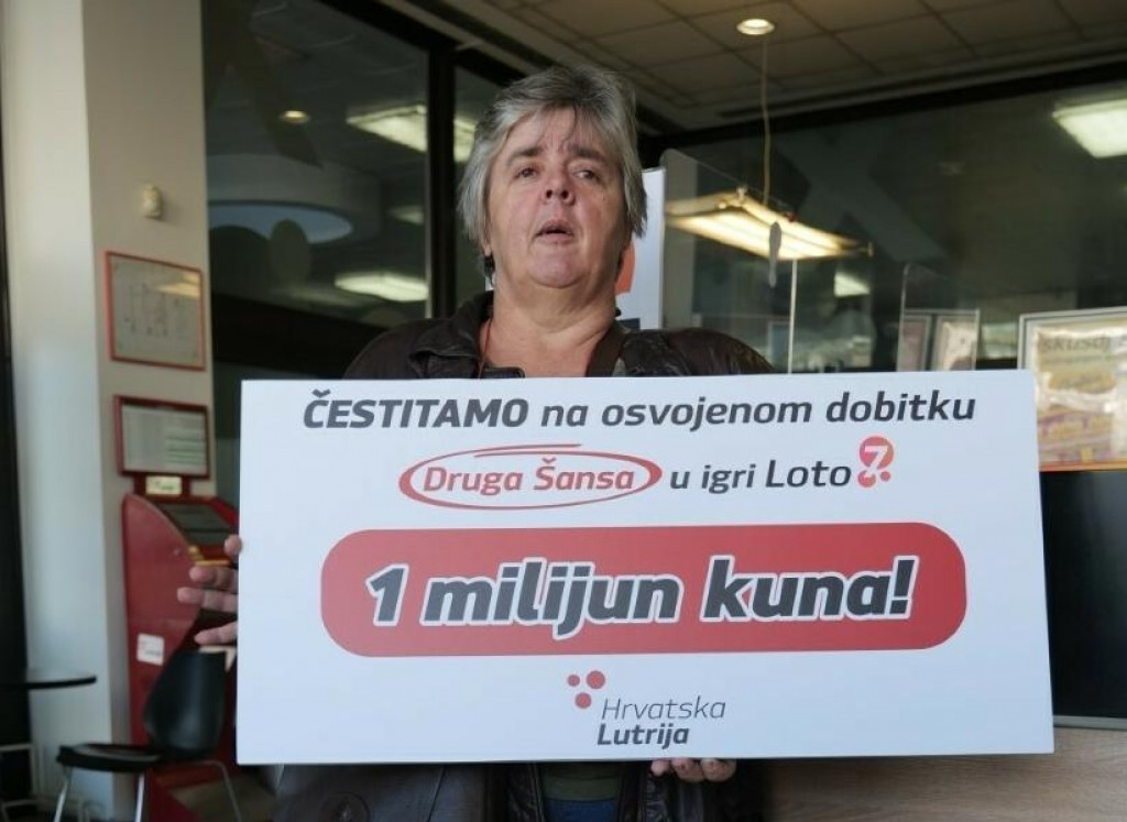 &lt;p&gt;Vesna Lukač iz Primoštena osvojila je milijun kuna&lt;/p&gt;