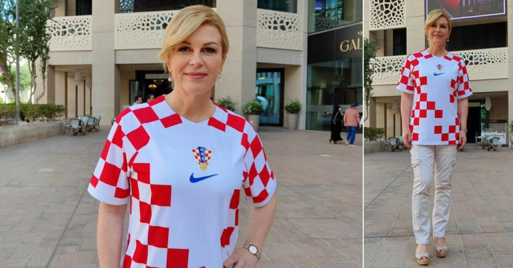 &lt;p&gt;Bivša predsjednica Kolinda Grabar Kitarović stigla je u Dohu&lt;/p&gt;