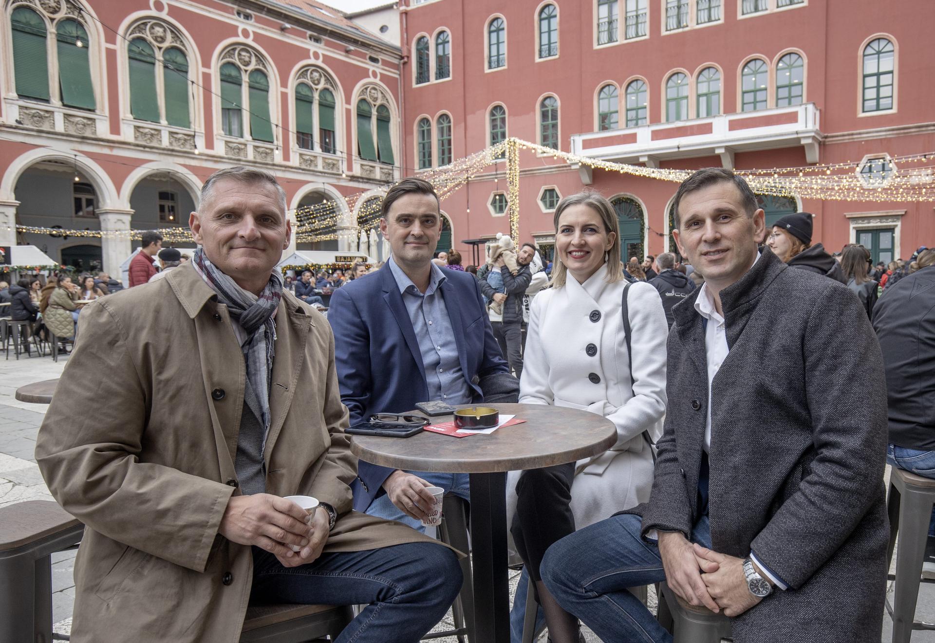 Slobodna Dalmacija Tomislav Uta Predstavio Ideje I Ljude S Kojima Se