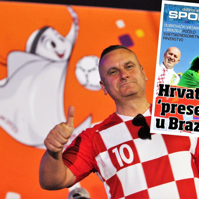 &lt;p&gt;Đivo Dimnić u Dohi, uoči utakmice Hrvatska - Kanada 27. studenog 2022. godine&lt;/p&gt;