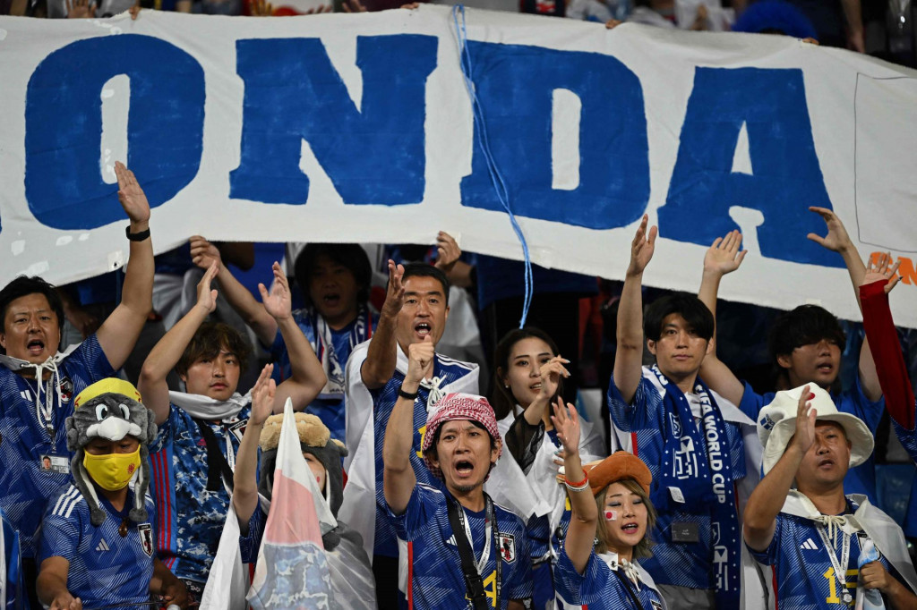&lt;p&gt;Japanski navijači na Svjetskom prvenstvu u Kataru&lt;/p&gt;